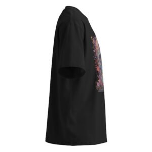 Unisex organic oversized high neck t-shirt - Image 3